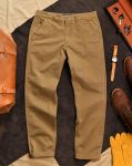 Quần kaki dài QKK904 - NÂU VÀNG