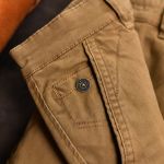 Quần kaki dài QKK904 - NÂU VÀNG