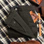 Quần kaki dài QKK904 - RÊU TRẦM