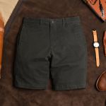 Quần short kaki QS923 - NÂU VÀNG