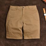 Quần short kaki QS923 - NÂU VÀNG