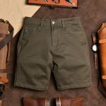 Quần short kaki QSK925 - Rêu